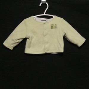 PIPER & POSIE | 3-6 months | Yellow Button Up Long Sleeve Shirt | Bee Design